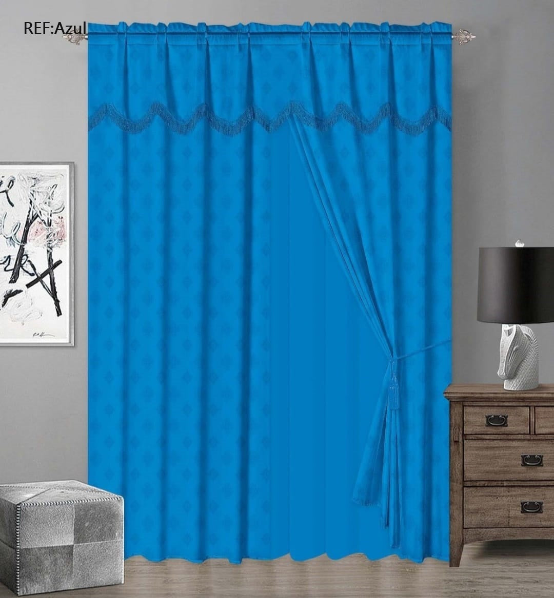 CORTINAS PREMIUM CON VELO