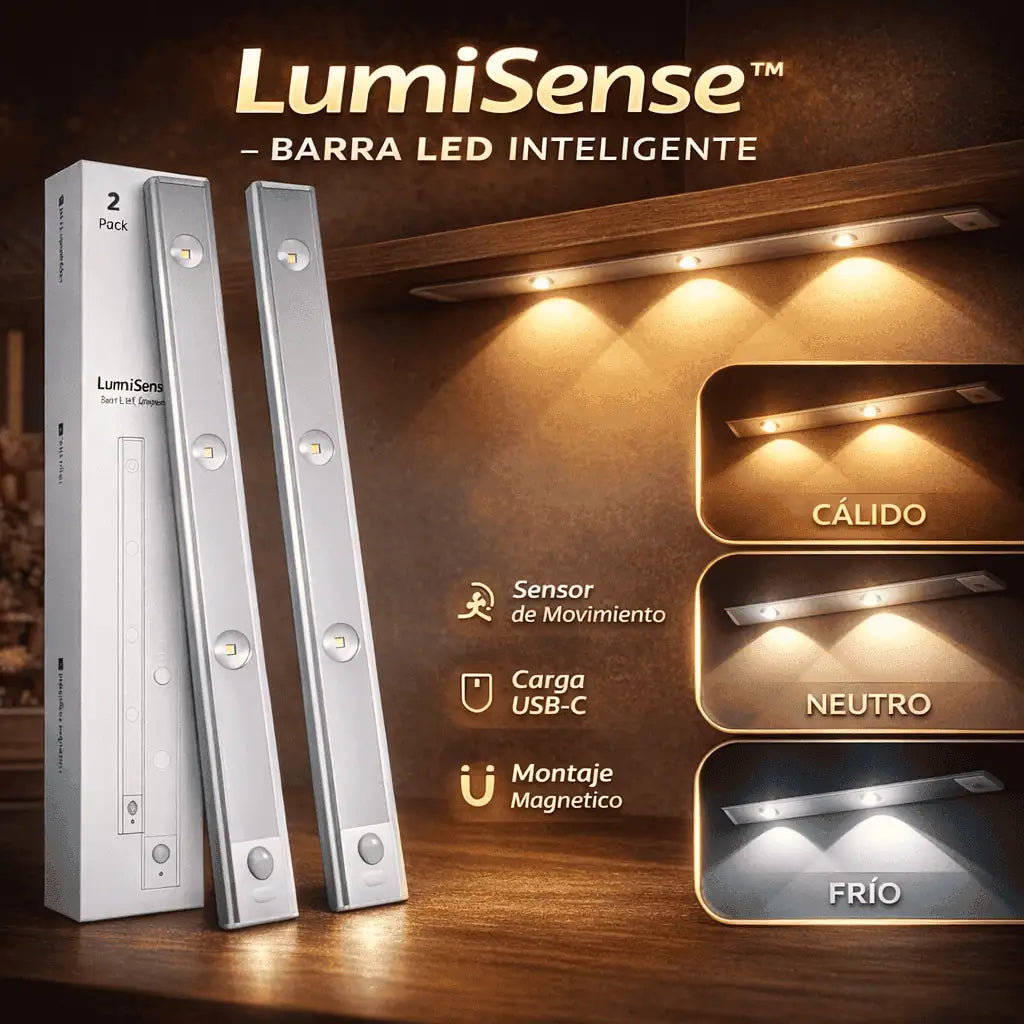 LumiSense™ – Barra LED Inteligente 💡✨