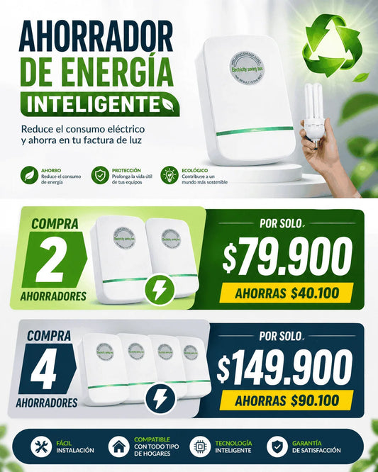⚡ Ahorrador de Energía Inteligente 🔥 Empieza a pagar menos luz desde hoy — sin instalaciones complicadas