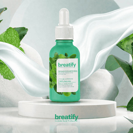 Breafity 🌿Elimina el mal aliento desde la raíz en segundos y recupera tu confianza al hablar 🌬️