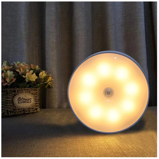 SmartGlow™ 3x1✨ — ¡Luz Nocturna Inteligente con Sensor de Movimiento! 💡